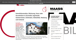 Desktop Screenshot of immobilien-maass.com